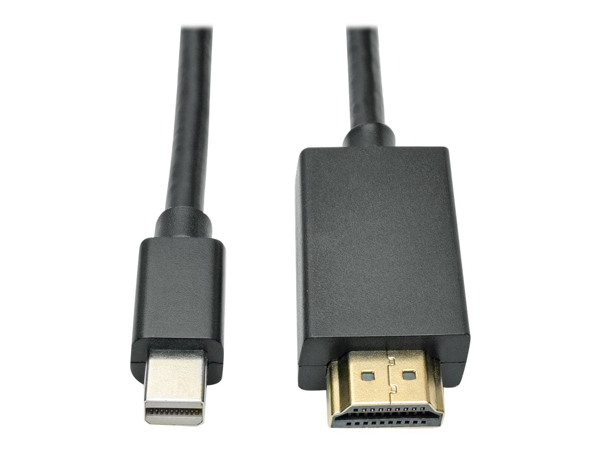 Tripp Lite 6ft Mini DisplayPort HD Converter Cable mDP to HD 1920 x 1080 M/M 6' - adapter cable - DisplayPort - P586-006-HDMI Audio & Video Cables - CDW.com
