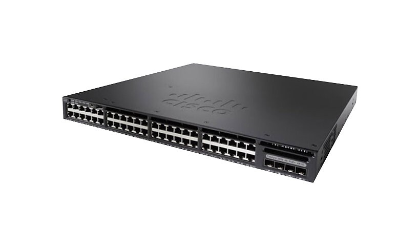 Cisco Catalyst 3650-48FS-S - switch - 48 ports - managed - rack-mountable