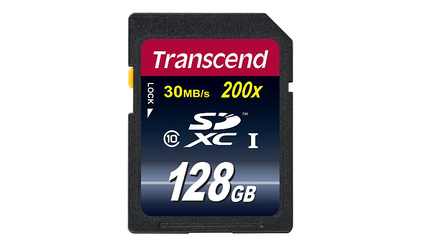 Transcend Premium - flash memory card - 128 GB - SDXC