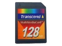 Transcend - flash memory card - 128 MB - MMC