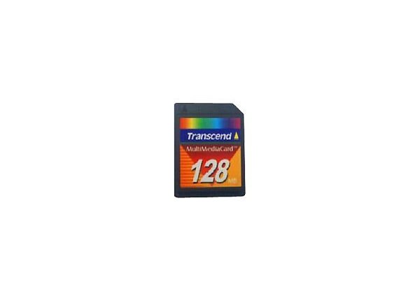 Transcend - flash memory card - 128 MB - MMC