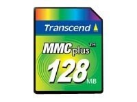 Transcend - flash memory card - 128 MB - MMCplus