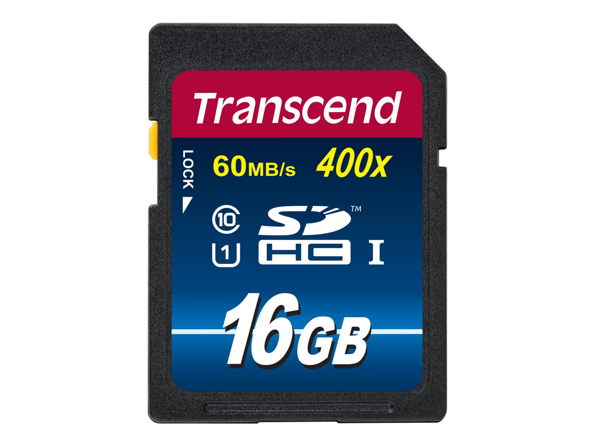 Transcend Premium - flash memory card - 16 GB - SDHC UHS-I