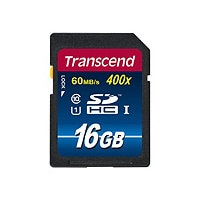 Transcend Premium - flash memory card - 16 GB - SDHC UHS-I