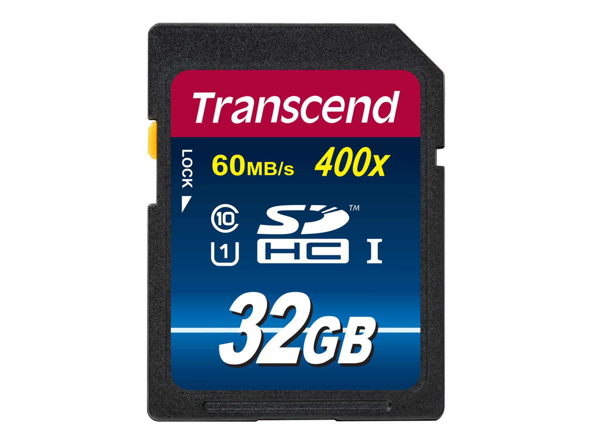 Transcend SDHC Class 10 UHS-I (Premium) - flash memory card - 32 GB - SDHC UHS-I