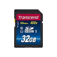 Transcend SDHC Class 10 UHS-I (Premium) - flash memory card - 32 GB - SDHC UHS-I