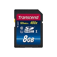 Transcend Premium - flash memory card - 8 GB - SDHC UHS-I