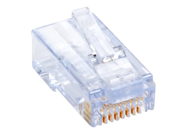 Black Box EZ Plug CAT6, Unshielded, 50-Pack - network connector -  C6EZUP-50PAK - Cat 6 Cables 