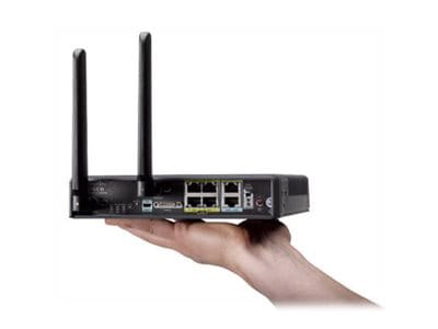 Cisco 819 Secure Hardened Router with Smart Serial - router - desktop