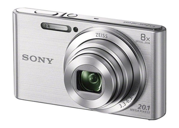 Sony DSC-W830 20.1 MP Digital Camera - Silver