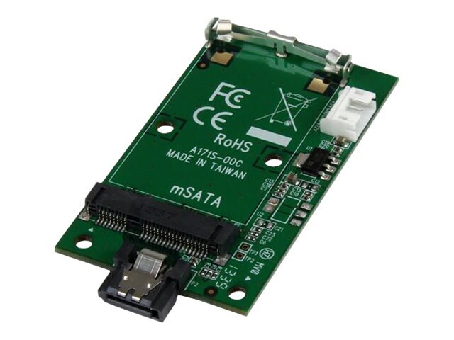 StarTech.com mSATA Drive to SATA Host Adapter for mSATA SSDs