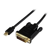 StarTech.com 3ft Mini DisplayPort to DVI Cable, Active Mini DP to DVI-D Adapter/Converter Cable, 1080p Video, mDP to DVI