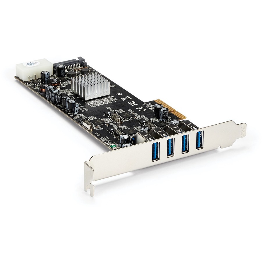 StarTech.com 4 Port USB 3.0 PCIe Card w/ 4 Dedicated Channels - UASP