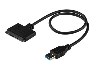 Wewoo - Pour 2,5 pouces SATA HDD / SSD Double USB 2.0 au câble d'adaptateur  de disque dur - Câble USB - Rue du Commerce