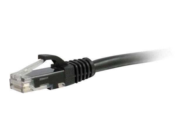 C2G 20ft Cat5e Ethernet Cable - Snagless Unshielded (UTP) - Black - patch cable - 6.09 m - black