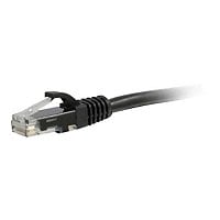 C2G 20ft Cat5e Ethernet Cable - Snagless Unshielded (UTP) - Black - patch c