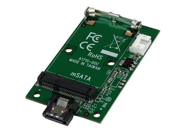 StarTech.com mSATA Drive to SATA Host Adapter for mSATA SSDs