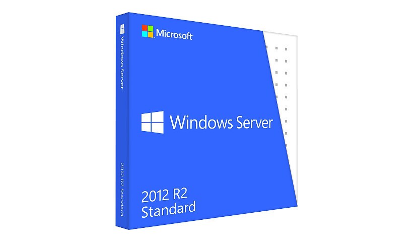 Microsoft Windows Server 2012 R2 Standard - version boîte - 10 licences d'accès client
