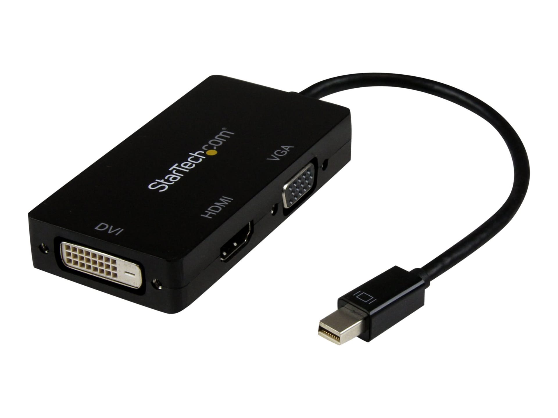 StarTech.com 3-in-1 Mini DisplayPort Adapter - mDP to VGA, DVI-D or HDMI - MDP2VGDVHD Monitor Cables & Adapters - CDW.com
