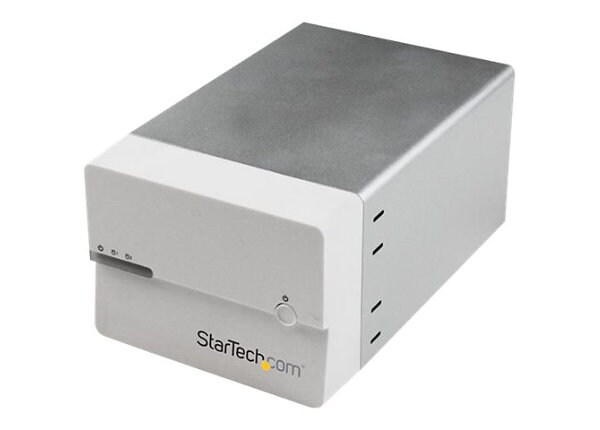StarTech.com USB 3 eSATA Dual 3.5" SATA III HDD RAID Enclosure UASP - hard