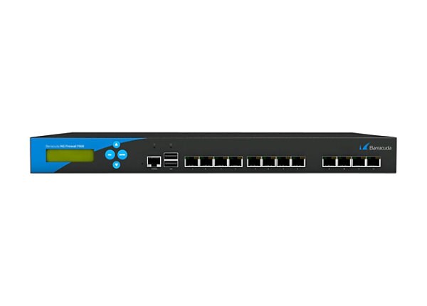 Barracuda NextGen Firewall F-Series F600 - security appliance - with 5 years Energize Updates