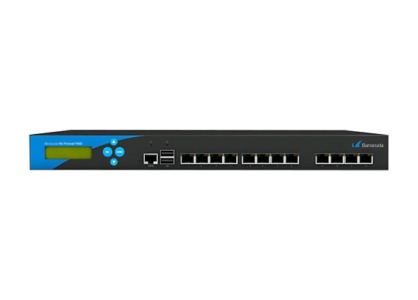 Barracuda NextGen Firewall F-Series F600 Revision C - firewall - with 3 years Energize Updates