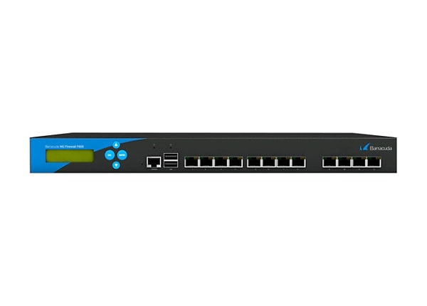 Barracuda NextGen Firewall F-Series F600 Revision C - firewall - with 3 years Energize Updates and Instant Replacement