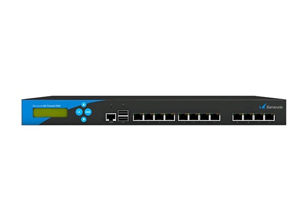Barracuda NextGen Firewall F-Series F600 - security appliance - with 3 years Energize Updates
