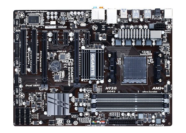 Gigabyte GA-970A-D3P - 1.0 - motherboard - ATX - Socket AM3+ - AMD 970