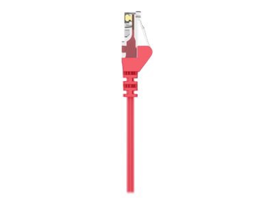 Belkin Cat6 50ft Red Ethernet Patch Cable, UTP, 24 AWG, Snagless, Molded, RJ45, M/M, 50'