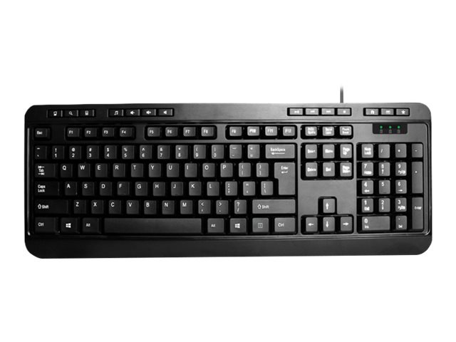 Adesso Spill-Resistant Multimedia Desktop Keyboard - Thumbnail 4