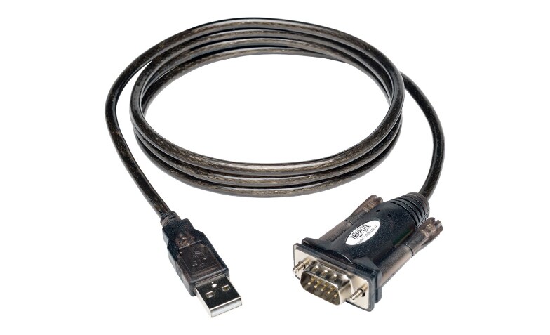 Tripp Lite 5ft USB to Serial Adapter Cable USB A to DB9 RS 232 M M