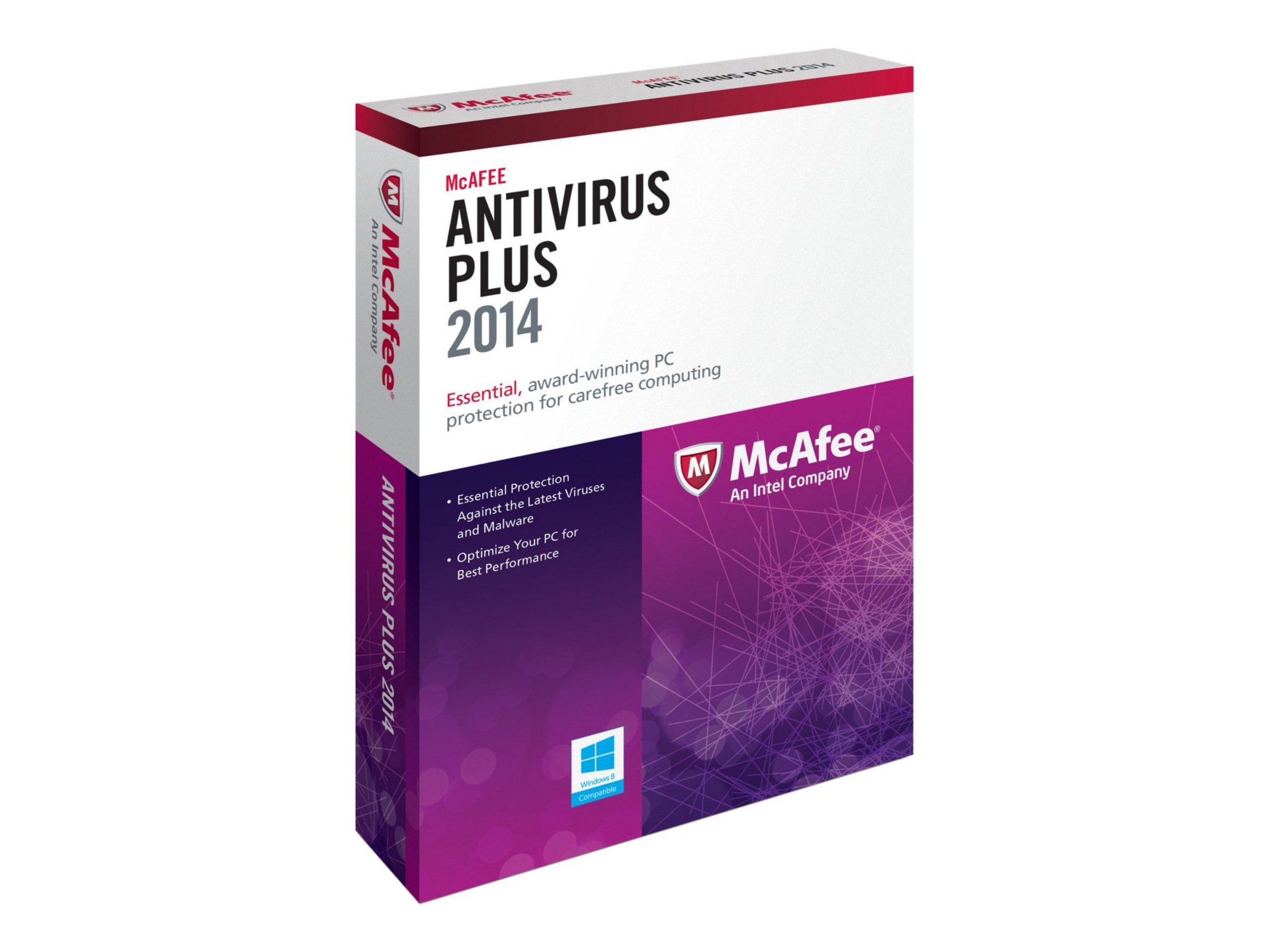 Thumbnail 2 of 2 for McAfee AntiVirus Plus 2014 - box pack (1 year) - 3 PCs