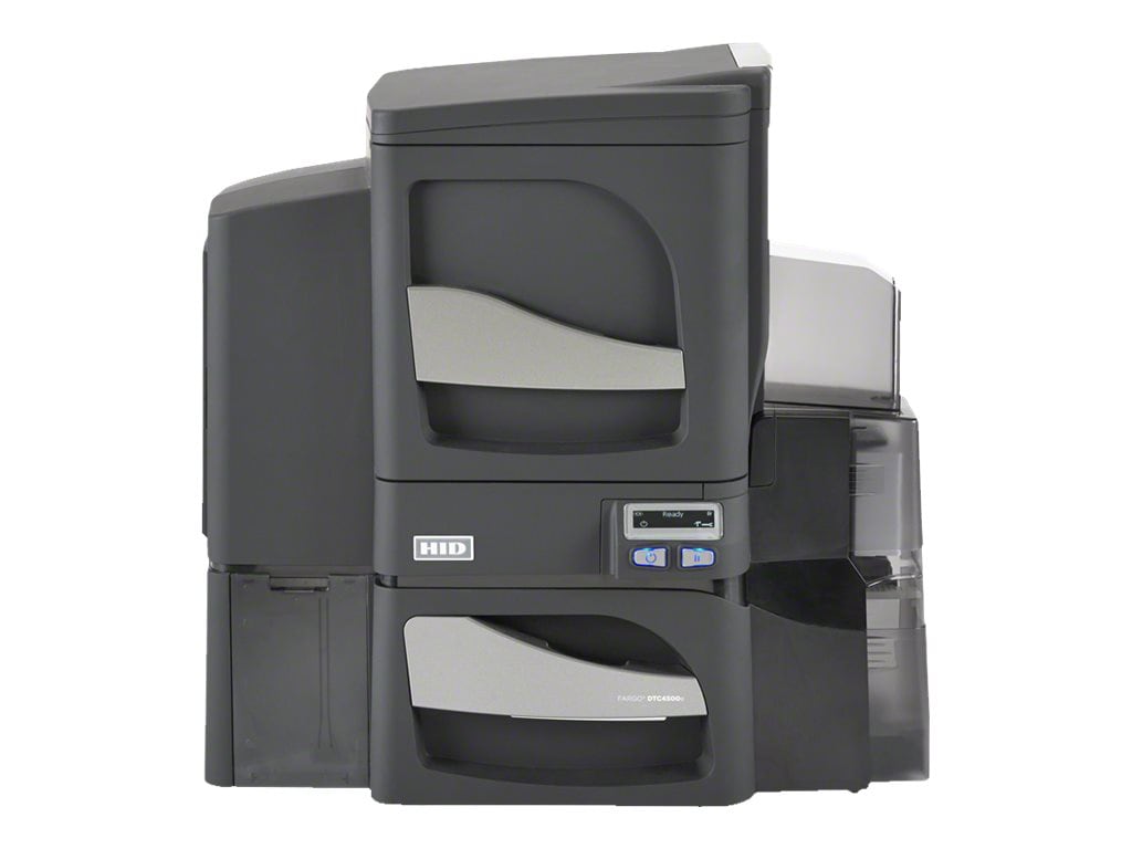 Fargo DTC 4500e Dual Sided - plastic card printer - color - dye sublimation/thermal resin