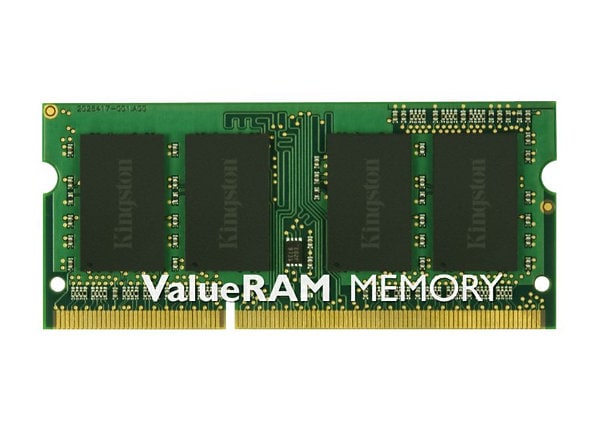 Kingston ValueRAM - DDR3 - module - 2 GB - SO-DIMM 204-pin 1600 MHz / PC3-12800 - unbuffered - KVR16S11S6/2 - Laptop Memory -