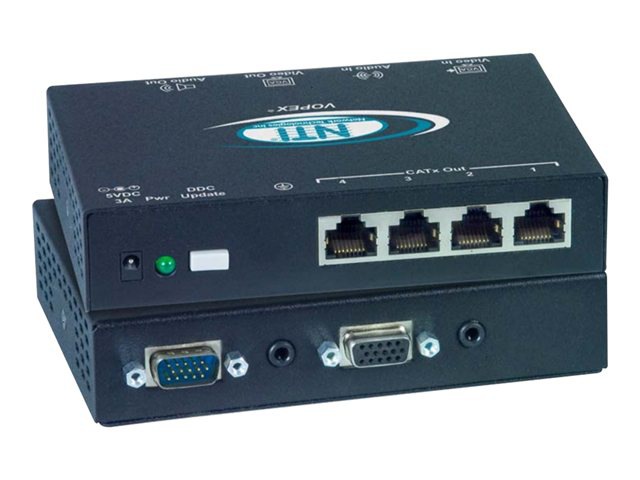 NTI VOPEX VOPEX-C5VA-4C1000 Local Unit - video/audio extender