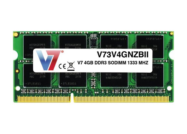 V7 - DDR3 - 4 GB - SO-DIMM 204-pin