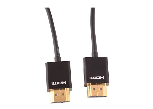 V7 ULTRA-THIN - HDMI with Ethernet cable - 2 m