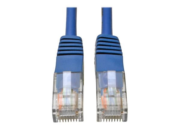 CAT5e 350 MHz Molded Patch Cable, 25 ft, Blue CAT5e 350 MHz Molded Patch Cable, 25 ft, Blue
