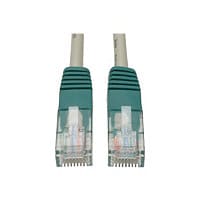 Tripp Lite 10ft Cat5e Cat5 350MHz Snagless Crossover Cable RJ45 Gray 10'