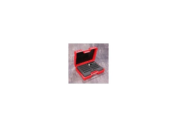 Perm-A-Store Turtle Hard Drive 10 Capacity Carrying Case - storage drive carrying case