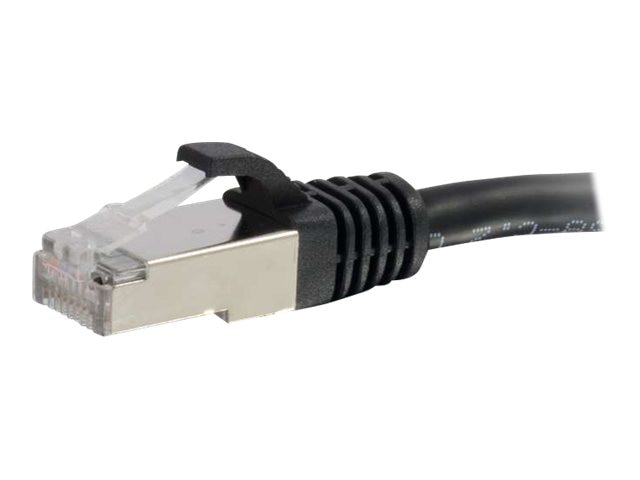 C2G 6ft Cat6 Ethernet Cable - Snagless Shielded (STP) - Black - patch cable