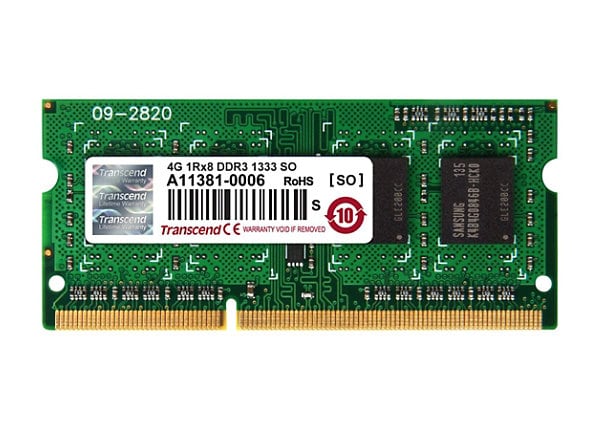 Transcend - DDR3 - 4 GB - SO-DIMM 204-pin