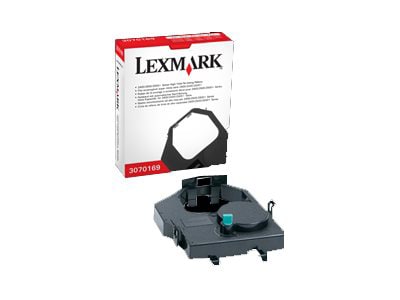 Lexmark - 1 - à rendement élevé - noir - ruban de réencrage