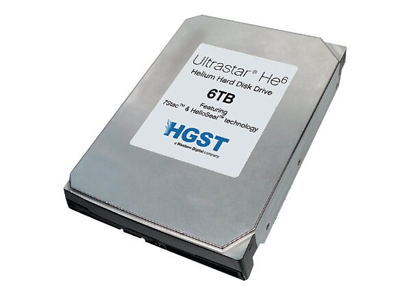WD Ultrastar He6 HUS726060ALA640 - hard drive - 6 TB - SATA 6Gb/s