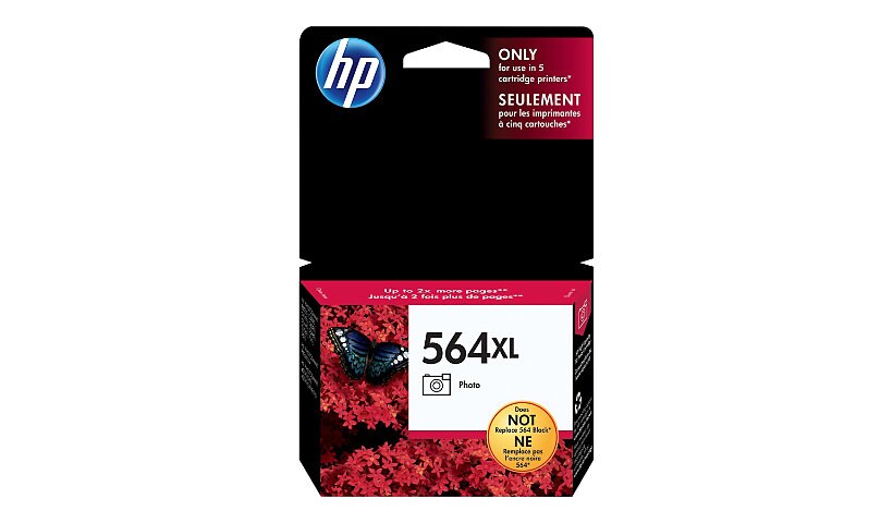 HP 564XL - High Yield - photo black - original - ink cartridge (photo)