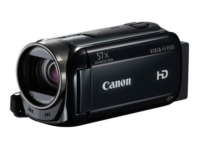 Canon VIXIA HF R500 - camcorder - storage: flash card