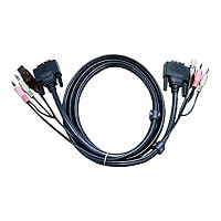 ATEN 2L-7D03UD - video / USB / audio cable - 3 m