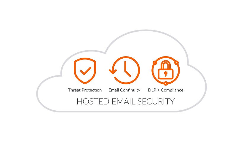 SonicWall Hosted Email Security - subscription license (1 year) + Dynamic Support 24X7 - 250 users