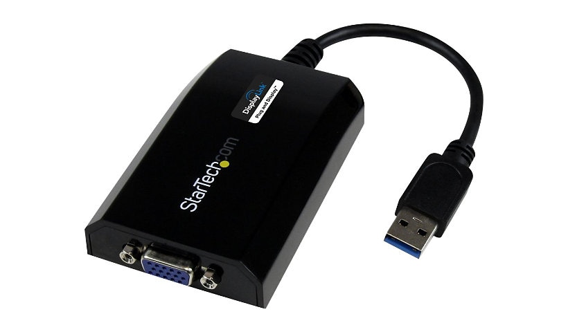 StarTech.com USB 3.0 to VGA Adapter - External Graphics Card for Mac and PC